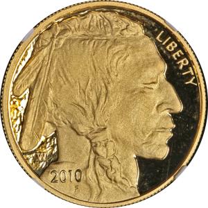 2010-W Buffalo Gold $50 Coin NGC PF70 Ultra