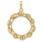 2008 1/4 oz American Buffalo Gold Coin Bezel