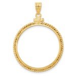 2008 1/2 oz American Buffalo Gold Coin Bezel