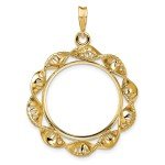 2008 1/4 oz American Buffalo Gold Coin Bezel