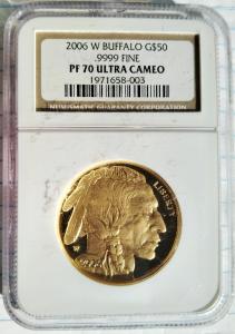 2006-W 1 oz American Gold Buffalo Coin