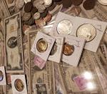 Buffalo Gold Coins and Silver Treasure Chest