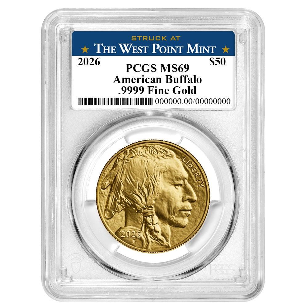 2026 $50 American Gold Buffalo PCGS MS69 Coin