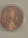 1 oz Indian Buffalo Copper Round Coin