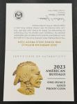 2023 American Gold Buffalo Proof Coin 1 oz