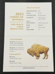 2023 American Gold Buffalo Proof Coin 1 oz