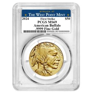 2024 $50 American Gold Buffalo Coin MS69 FS