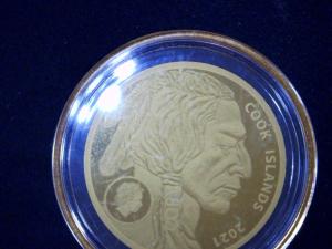 2021 Cook Islands $5 Gold Coin 200mg .9999