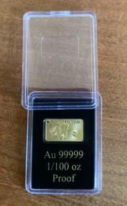 2024 American Buffalo 1/100 oz Gold Bar
