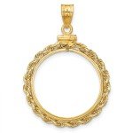 2008 American Buffalo Gold Coin Bezel 14k