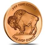 1 oz Indian Buffalo Copper Coin Ornament Capsule