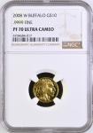 2008-W $5 American Gold Buffalo Proof Coin