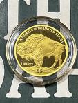 2023 Cook Islands Indian Buffalo Gold Coin 200 mg