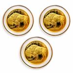 2025 Cook Islands $5 Buffalo Gold Coin Set