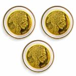 2025 Cook Islands $5 Buffalo Gold Coin Set