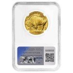 2008-W Burnished American Gold Buffalo Coin MS70
