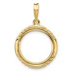 2008 $5 American Buffalo Gold Coin Bezel