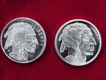 Buffalo Indian 2 Oz Silver Bullion Coin