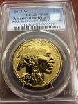 2013-W 1 oz Gold Buffalo Reverse Proof Coin