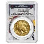 2026 $50 1oz American Gold Buffalo MS70