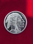 Buffalo Indian 2 Oz Silver Bullion Coin