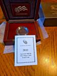 2011-W $50 Gold Buffalo Box with COA