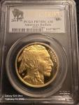 2010 W $50 American Gold Buffalo PCGS PF70