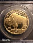 2010 W $50 American Gold Buffalo PCGS PF70