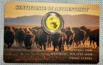 1/1000 oz Buffalo Gold Proof Round with COA