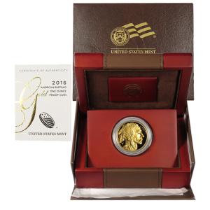 2016-W Proof $50 American Gold Buffalo Coin