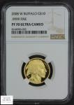 2008 W American Gold Buffalo Fractional Proof Set