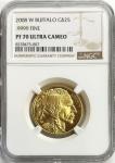 2008 W Buffalo Gold Proof Coin NGC PF 70