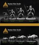 3oz Buffalo Silver Statue Gold Spartan Coin