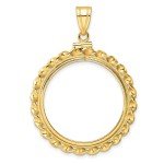 2008 American Buffalo Gold Coin Bezel 14k
