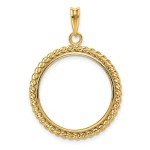 2008 $10 American Buffalo 1/4 oz Gold Coin Bezel