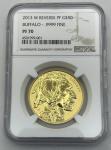 2013 W Gold Buffalo Coin PF 70 .9999 1 Oz