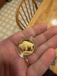 2008-W 1/2 oz Gold Buffalo Proof Coin
