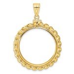 2008 American Buffalo Gold Coin Bezel 14k