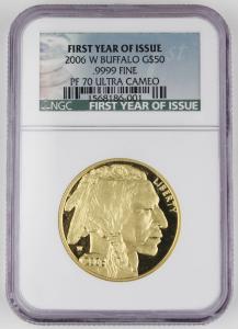 2006 $50 American Buffalo 1 Oz Gold Proof Coin