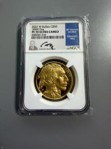 2022-W American Buffalo Gold Coin PF70 UCAM