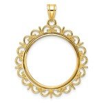 2008 $10 1/4 oz American Buffalo Gold Coin Bezel