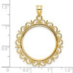2008 $10 1/4 oz American Buffalo Gold Coin Bezel