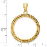 2008 $10 1/4 oz American Buffalo Gold Coin Bezel