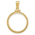 2008 $10 1/4 oz American Buffalo Coin Bezel