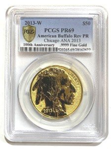 2013-W Gold Buffalo Proof Coin - PCGS PR69