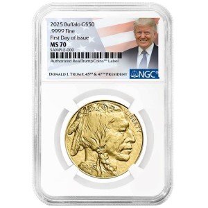 2025 $50 1-oz American Gold Buffalo Coin