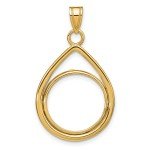 2008 American Buffalo Gold Coin Bezel Pendant
