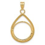 2008 American Buffalo Gold Coin Bezel Pendant