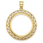 2008 American Buffalo $25 1/2 oz Gold Bezel