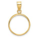 2008 $5 American Buffalo Gold Coin Bezel